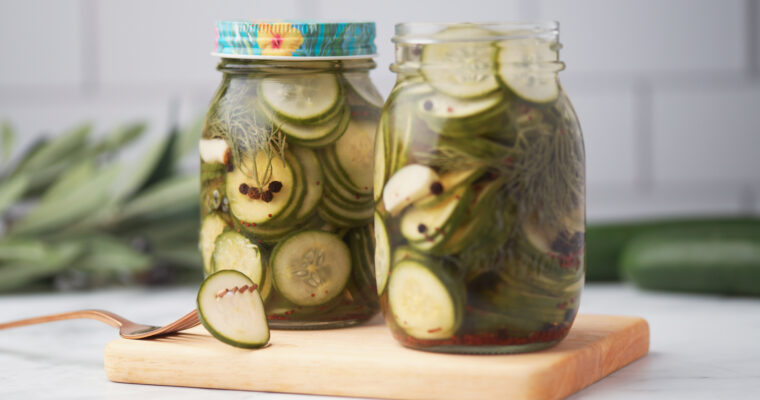 Homemade Burger Pickles