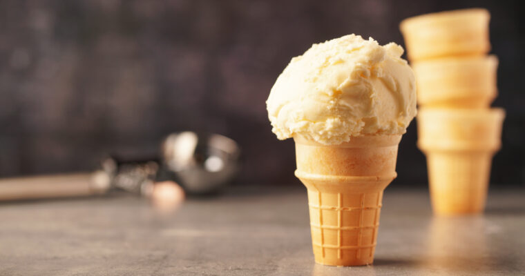 Creamy Vanilla Icecream