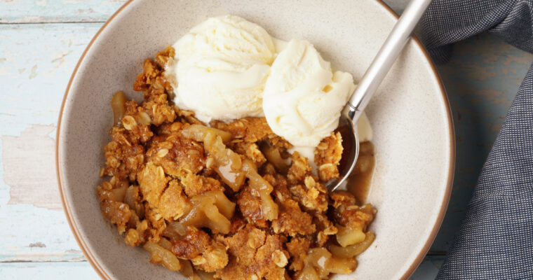 Oaty Apple Crumble