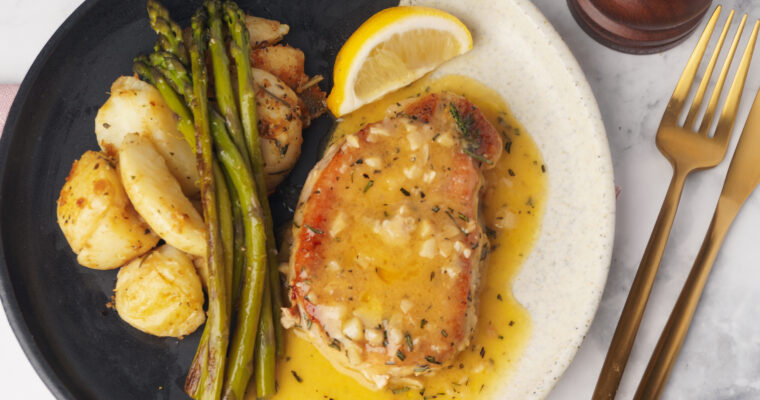 Garlic and Rosemary Pork Chops